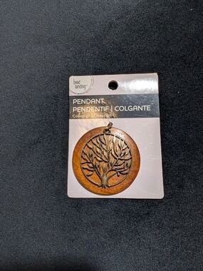 Bead Landing Brown Tree of Life Pendant Necklace Charm
